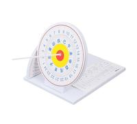 KOMBIUDA Modèle Scientifique de Montre Solaire Horloge Solaire Éducative pour Garçon Fille Outil Apprentissage du par Ombre du Soleil et Pédagogique pour Enseignants et Chercheurs
