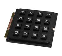 KOMBIUDA Module De Clavier Matrice 16 pour Microcontrôleur Clavier Industriel Commutateur Tactile Utilisation en Atelier Compatible Divers Microcontrôleurs Noir
