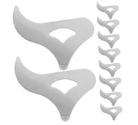 KOMBIUDA Ouvre-Noix de Macadamia et Casse-Noix en Acier Inoxydable, Miniatures, Lot de 10 Pièces, Outil Manuel Robuste, Accessoire pour Noix de Pécan et Châtaigne, Usage Domestique,