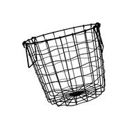 KOMBIUDA Panier À Linge En Fil Métallique Creux Seau De Rangement De Capacité Panier De Style Vintage Facile À Déplacer Organisateur De Vêtements
