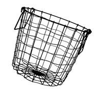 KOMBIUDA Panier En Fil Métallique Pour Maison Panier Compact Maille Pour Vêtements Et Articles Divers Creux