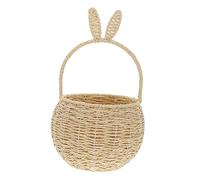 KOMBIUDA Panier Tressé Décoratif Pour Stockage De Fruits Panier à Élégant Pour Mariage Et Raphia Naturel