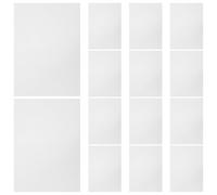 KOMBIUDA Papier Buvard Absorbant pour Pressage de Fleurs - 20 Feuilles Format Compact - Papier D’Impression Blanc pour Séchage Rapide Préservation des Couleurs Naturelles et Création DIY