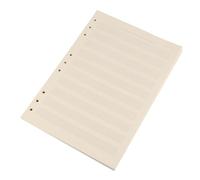 KOMBIUDA Partitions blanches 100 feuilles papier à musique manuscrit 3mm espacement 10 portées recharge pratique pour usage scolaire et administratif