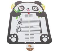 KOMBIUDA Piano Éducatives Panda Tableau Mobilier Reconnaissance Notation Musicale Pratique Théorie pour Débutants