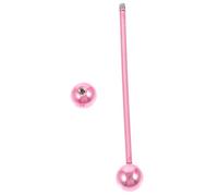 KOMBIUDA Piercing Boucle Oreille Acier Chirurgical Électrolytique Longue Tige Rose Bijoux Cartilage Industriel Confortable