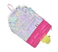 KOMBIUDA Pinata Glace Surprise pour Fête Anniversaire Décoration Suspendue Unique Jeu à Remplir de Bonbons et pour Animation Festive