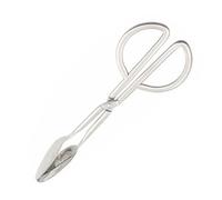 KOMBIUDA Pince à Salade en Acier Inoxydable 1pc Pince Alimentaire Facile à Utiliser pour Buffet et Usage Quotidien, Ustensile Cuisine Polyvalent de Ciseaux