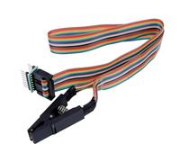 KOMBIUDA Pince de Test USB Programmer Module Clips de Test Adaptateur de Programmation Bios Clip Anti-interférence Conception Ergonomique pour Expérimentations