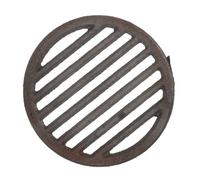 KOMBIUDA Plaque de BBQ Fonte Ronde de Remplacement Résistante Chaleur pour Barbecue Extérieur Inférieure Durable pour Foyer et Accessoires Barbecue