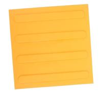 KOMBIUDA Plaques Tactiles de Signalisation Jaunes pour Aveugles et Malvoyants Indicateur Avertissement et Guide Au Sol Intérieur et Extérieur Blocs à Relief pour Cheminement Sécurisé