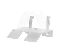 KOMBIUDA Plateforme de Repos pour Tortues : Quai réglable avec Double Rampe antidérapante et Couvercle Anti-évasion pour Animaux Aquatiques ou Reptiles - Terrasse pour Nourrir, se Reposer ou
