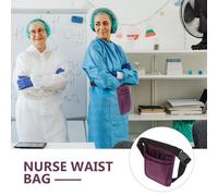 KOMBIUDA Pochette Banane Infirmière Portable Organiseur Multifonction Léger et Compact pour Matériel Infirmier et Outils Ceinture de Rangement Pratique pour Soignants Usage Extérieur et