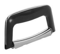 KOMBIUDA Poignée de Rechange pour Valise en PVC et Métal, Trou de Fixation M5, Poignée Rigide Noire Multifonction pour Boîtes à Outils, Bagages et Valises à roulettes, Accessoire Solide