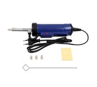 KOMBIUDA Pompe à Dessouder Électrique sous Vide Portable Outil de Dessoudage avec 3 Embouts Remplaçables Alimentation Ac220V Aspiration Puissante et Chauffage Rapide pour Maintenance