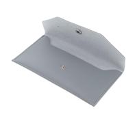 KOMBIUDA Portefeuille Long Femme Cuir PU Élégant Porte-Monnaie Petit Format Organiseur Compact et Réutilisable Portefeuille Enveloppe pour Cartes et Billets Sac à Main Portable pour Femme