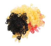 KOMBIUDA Postiche De Clown Résistante À L'usure Accessoire De Carnaval Faux Cheveux Portables Pour Fêtes Événements