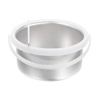 KOMBIUDA Pot Intérieur en Aluminium pour Chauffe-cire Épilation, Récipient Antiadhésif pour Fondoir à Haricots Cireux, Accessoire Fondre la Cire Chaude à Usage Domestique et Professionnel
