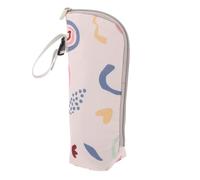 KOMBIUDA pour Bouteille De Lait Poche à Lait Maternel Portable Format Et Pratique pour Activités Intérieur Et Extérieur Design Élégant Imprimé Géométrique