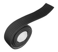 KOMBIUDA Protections D’échelle Auto-adhésives en Mousse Double Couche 2 M Noir, Tapis Antidérapants pour Marches D’échelle de Lit Superposé, Protège-coin pour Meubles, Sécurité Escalier