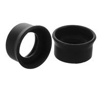 KOMBIUDA Protections oculaires pour Jumelles, Capuchon en Caoutchouc pour oculaire, Lot de 2, Noir, Réduction de la Fatigue oculaire, pour télescopes et microscopes, 31-33 mm