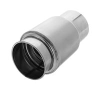 KOMBIUDA Raccord De Chauffe-eau À Réducteur D'échappement Coude De Cheminée En Acier Inoxydable Adaptateur Droit Outils D'installation Faciles