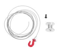 KOMBIUDA Rc Winch Mini Internal Metal Winch With Hook For Scale Rc Crawler And Truck Realistic Tool For Off-road Model Cars