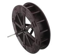 KOMBIUDA Roue à Eau Rotative pour Fontaine de Table 22 Cm, Décor Aquatique DIY en Plastique, Accessoire Décoratif pour Micro-Paysage Intérieur, Modèle Simulation Roue de Cascade