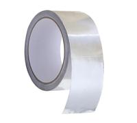 KOMBIUDA Ruban Adhésif Aluminium Résistant Chaleur Adhésif Fort pour Isolation Réparation Câbles Toitures Usage Domestique et Professionnel