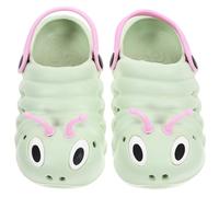 KOMBIUDA Sandales de Plage Antidérapantes pour Garçon et Filles Taille 26 Couleur Verte Pantoufles Légères et Confortables pour Garçons et Filles pour L’Été Activités en Extérieur