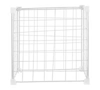 KOMBIUDA Séparateur de Grille Métallique pour Congélateur Coffre 32X215X32 CM Panier de Rangement Suspendu Robuste en Métal Bac de Congélation Adaptable pour Organisation Optimale du