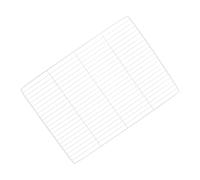 KOMBIUDA Séparateur De Réfrigérateur En Métal Étagère De Congélateur 45×35 Cm Facile à Nettoyer Pour Barres De Glace Séparation