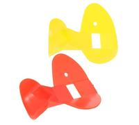 KOMBIUDA Sifflets Nasaux 2pcs en Plastique pour Débutants - Entraîneur de Prononciation et Respiration pour Leçons de Musique