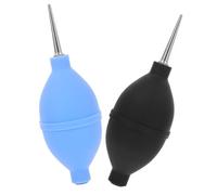 KOMBIUDA Souffleur d'air Puissant 2pcs pour Enlever la Poussière pour Nettoyage D'objectifs Photo et Faux en Silicone et Alliage en Peinture à L'encre