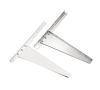 KOMBIUDA Support De Montage Mural Pour Condenseur De Climatiseur Supports Acier Inoxydable Pour Unité Extérieure De Suspension Pour Climatiseur