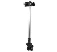 KOMBIUDA Support De Parapluie Pour Poussettes Et Vélos En Acier Robuste Facile À Installer Résistant Aux Intempéries Couleur Noire