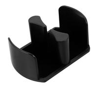 KOMBIUDA Support Rotatif Double pour Montres Automatiques, Plastique Noir | Fixation Stable de Type Montagne, Fonctionnement Silencieux, Réduit les Frottements, Usage Professionnel et Vitrine