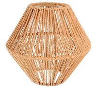 KOMBIUDA Suspension Abat-jour Papier Tressé Style Chinois Abat-jour pour Lustre et Lampe Plafonnier Décoration Intérieure pour Salon Restaurant et Hôtel Design Créatif et Surface Lisse