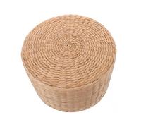 KOMBIUDA Tabouret Tissé pour Garçon Fille Marchepied Pratique pour Changer Chaussures Petit Tabouret Jardin pour Garçon Fille Siège Portable et Robuste Design Artisanal Unique
