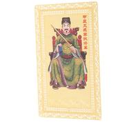 KOMBIUDA Tai Card Amulet for Luck Success and Protection Lightweight Portable Chinese Auspicious Decoration