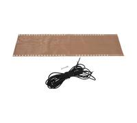 KOMBIUDA Tissu de Remplacement Prédécoupé Tissu Respirant et Imperméable avec Corde et Vis pour Chaise Longue de Patio pour Réparation de Fauteuils Extérieurs Confortables