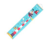 KOMBIUDA Toise Murale Croissance Garçon et Filles Tableau Décoration Murale Phare Tissu Résistant Chambre Bébé Naissance Présent Pratique