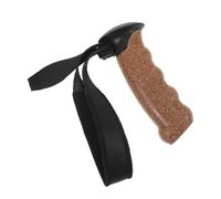 KOMBIUDA Trekking Stick Handle Grip Ergonomic Soft Cork with Wrist Strap Anti-Skid Replacement for Hiking Walking Cane Outdoor Use