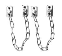 KOMBIUDA Verrous de Sécurité pour Fenêtre 2 Pièces Limiteur en Acier Inoxydable Protection Anti-Chute et Ventilation Été Maison