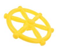 KOMBIUDA Volant de Jeu Extérieur pour Garçon Fille Accessoire de Balançoire Aux Intempéries Volant de Bateau Pirate Plastique Sûr et Facile à Installer pour Cabane et Aire de Jeux