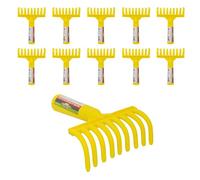 KOMBO Garden Râteau d'olive 9 dents en PP anti-rupture - Longueur 14 cm, Tige conique pour tige flexible et résistante (10)