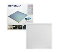 KOMBO HENERGIA - Panneau LED 60x60 cm 36W 4600 Lumens, Lumière Blanche Naturelle 4000K - Driver Lifud, Diffuseur Opale, Installation Encastrée ou Suspendue, Design Ultrafin pour Bureaux et Magasins