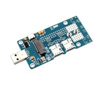 Komdndht Adaptateur NGFF (M.2) vers USB 3.0 avec Double Carte Nano SIM Prenant en Charge Le Module 3G/4G/5G/LTE Adapté Aux Ordinateurs de Bureau Installation Facile Facile à Utiliser
