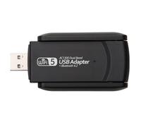 Komdndht Carte Réseau sans 1300M Carte Réseau Bluetooth 4.2 + WiFi 2-en-1 USB sans 5G Petite Carte Réseau sans Pilote