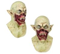 KOMEIYL Vampire Masque Halloween, Latex Masque Vampire Horreur Realiste, Masque Vampire Crocs Sanglants, S'applique à Fêtes D'Halloween, Danses Thème Evénements Cosplay